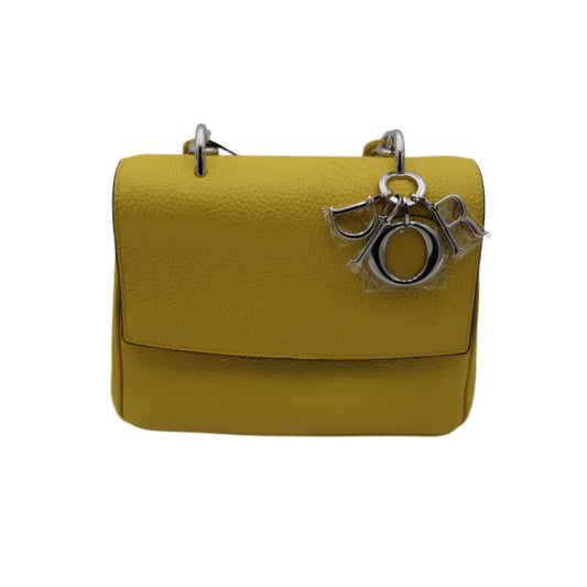 Christian Dior Be Dior Mini Flap Bag Yellow