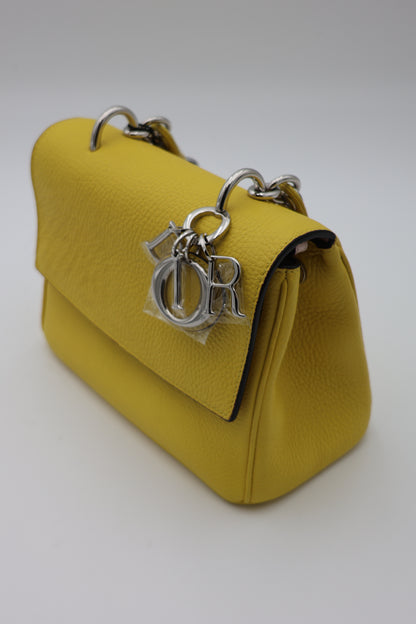 Christian Dior Be Dior Mini Flap Bag Yellow