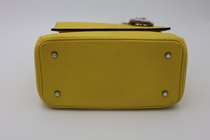 Christian Dior Be Dior Mini Flap Bag Yellow