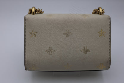 Gucci Padlock Bee Leather Shoulder Bag