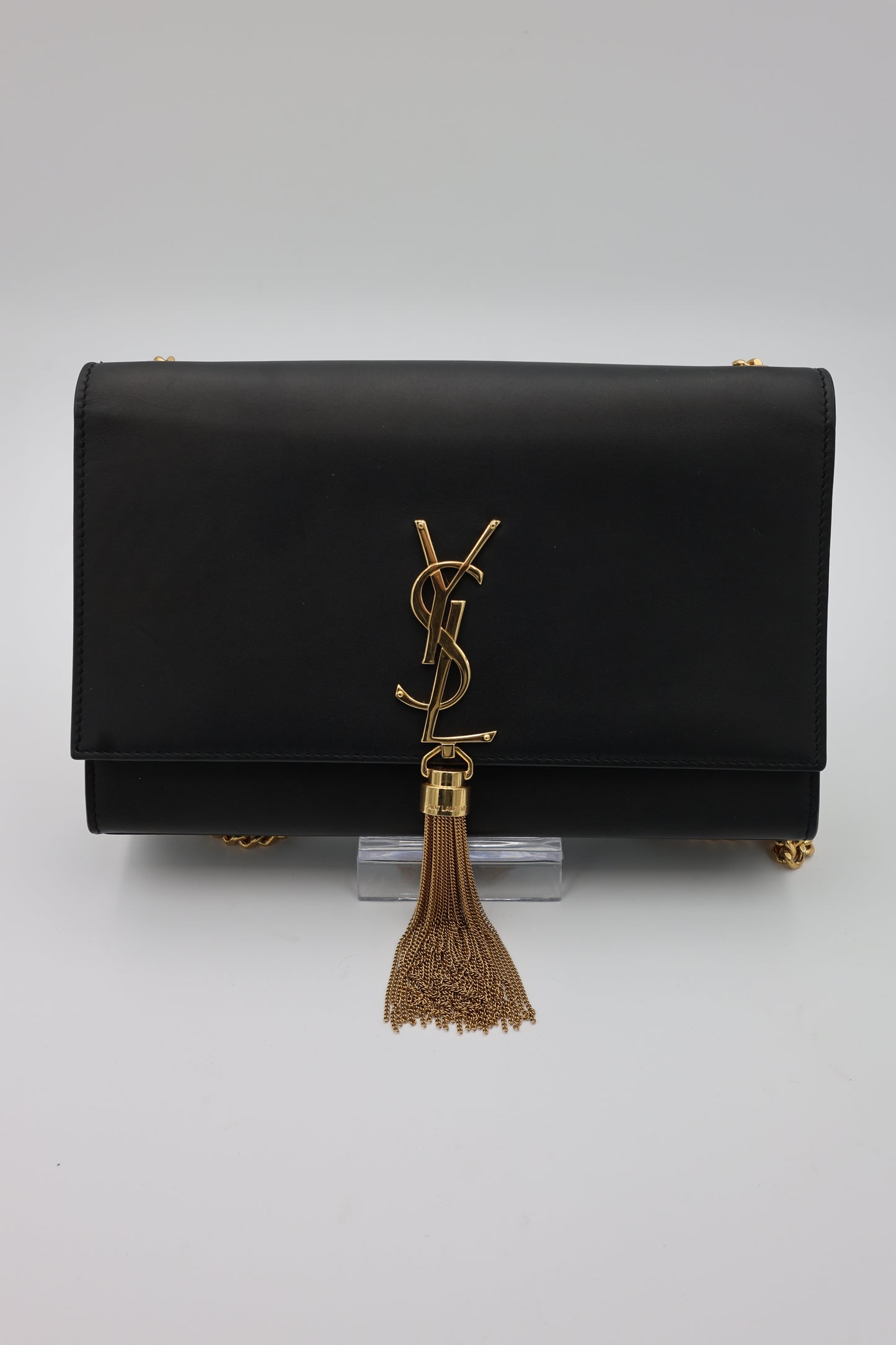 Saint Laurent Kate Medium Tassel Bag in Smooth Calfskin