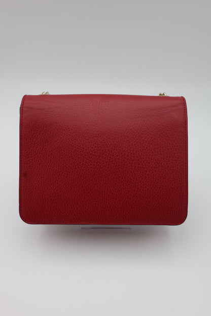 Gucci Interlocking G Small Shoulder Bag Red