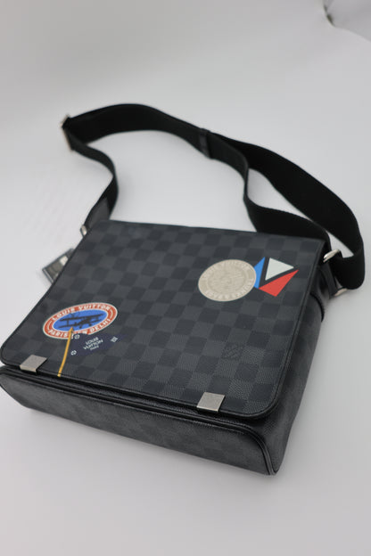 Louis Vuitton District PM LV League Edition Damier Graphite