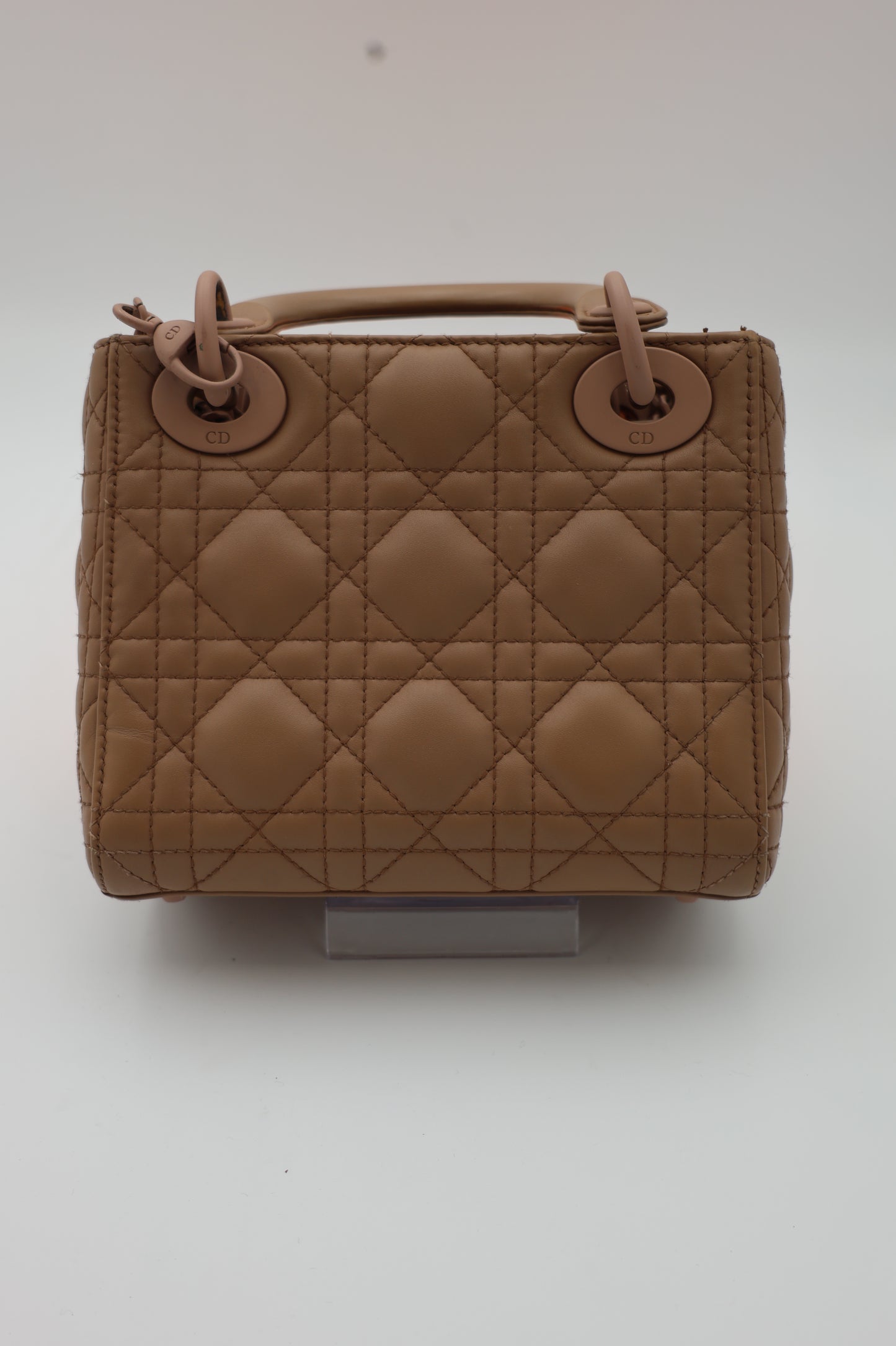 Christian Dior Lady Dior Mini Bag in Beige Ultra Matte