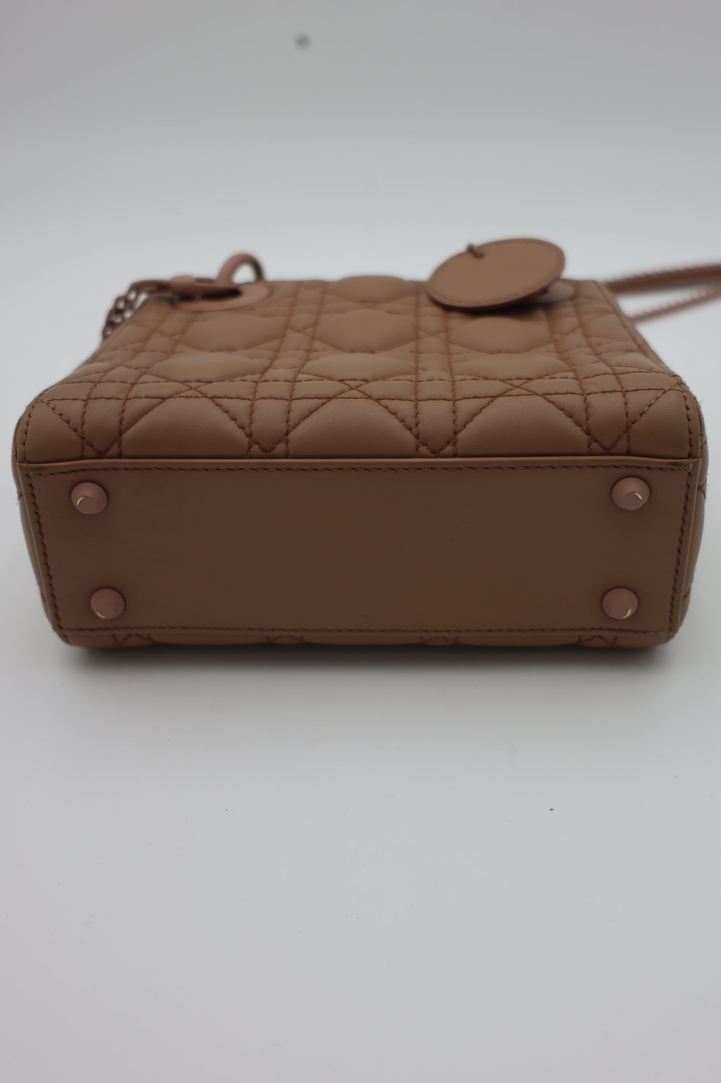 Christian Dior Lady Dior Mini Bag in Beige Ultra Matte