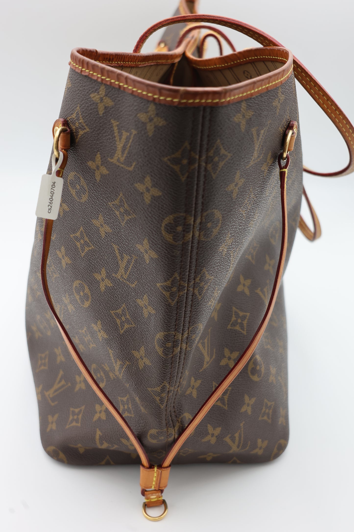 Louis Vuitton Neverfull GM Tote Bag Article De Voyage 101, Champs Elysees Paris In Brown Monogram