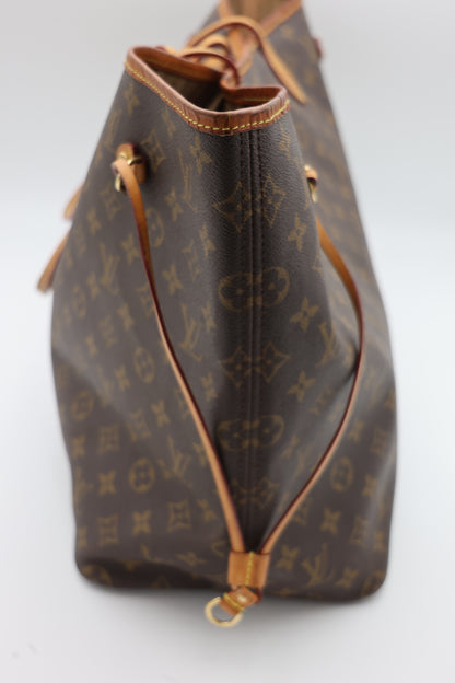 Louis Vuitton Neverfull GM Tote Bag Article De Voyage 101, Champs Elysees Paris In Brown Monogram