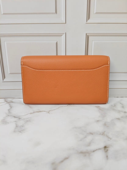 Hermès Constance To Go Gold Evercolor Leather GHW