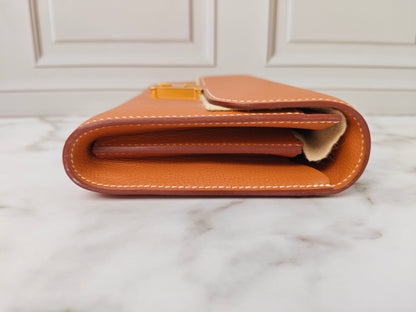 Hermès Constance To Go Gold Evercolor Leather GHW