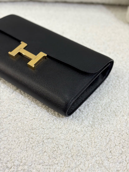 Hermès Constance To Go Noir Epsom Leather GHW