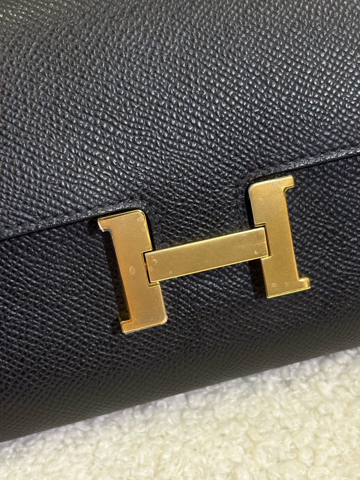 Hermès Constance To Go Noir Epsom Leather GHW