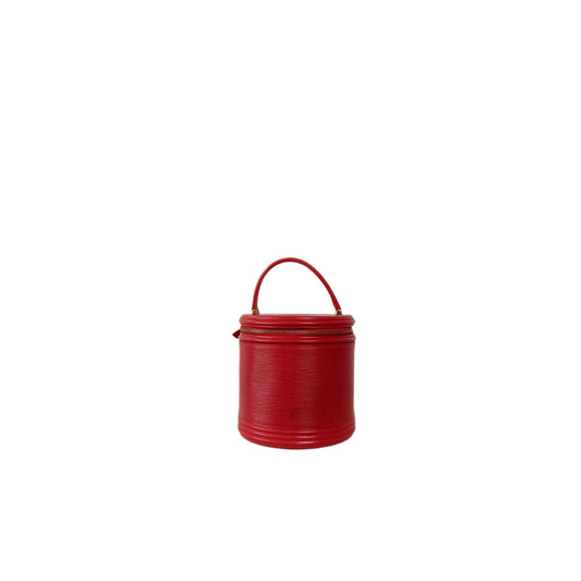 LOUIS VUITTON Epi Cannes Leather Cosmetics Vanity Handbag