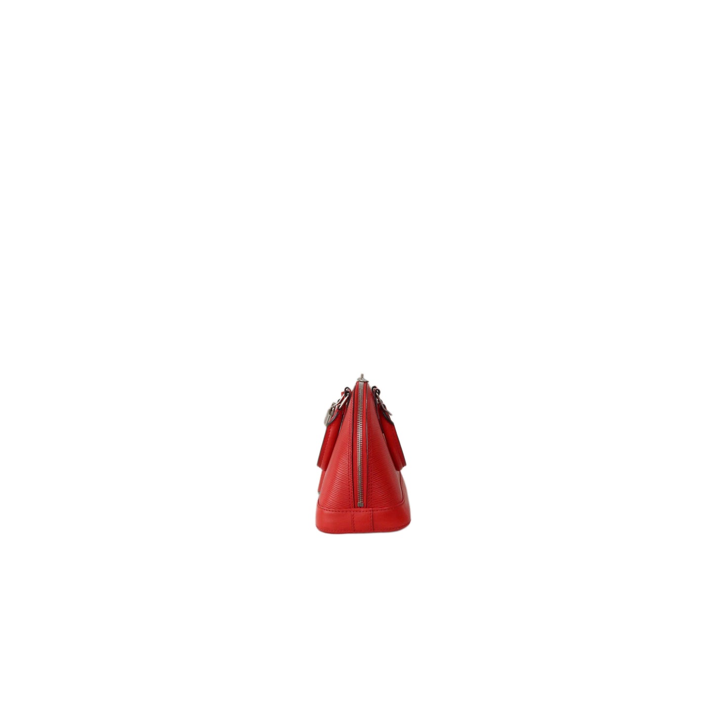 LOUIS VUITTON Red Epi Leather Alma BB Satchel
