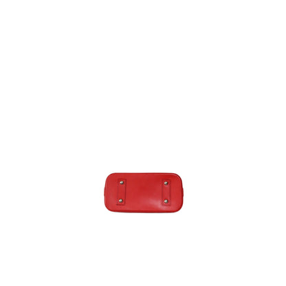 LOUIS VUITTON Red Epi Leather Alma BB Satchel