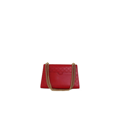 GUCCI Guccissima Medium Padlock Shoulder Bag
