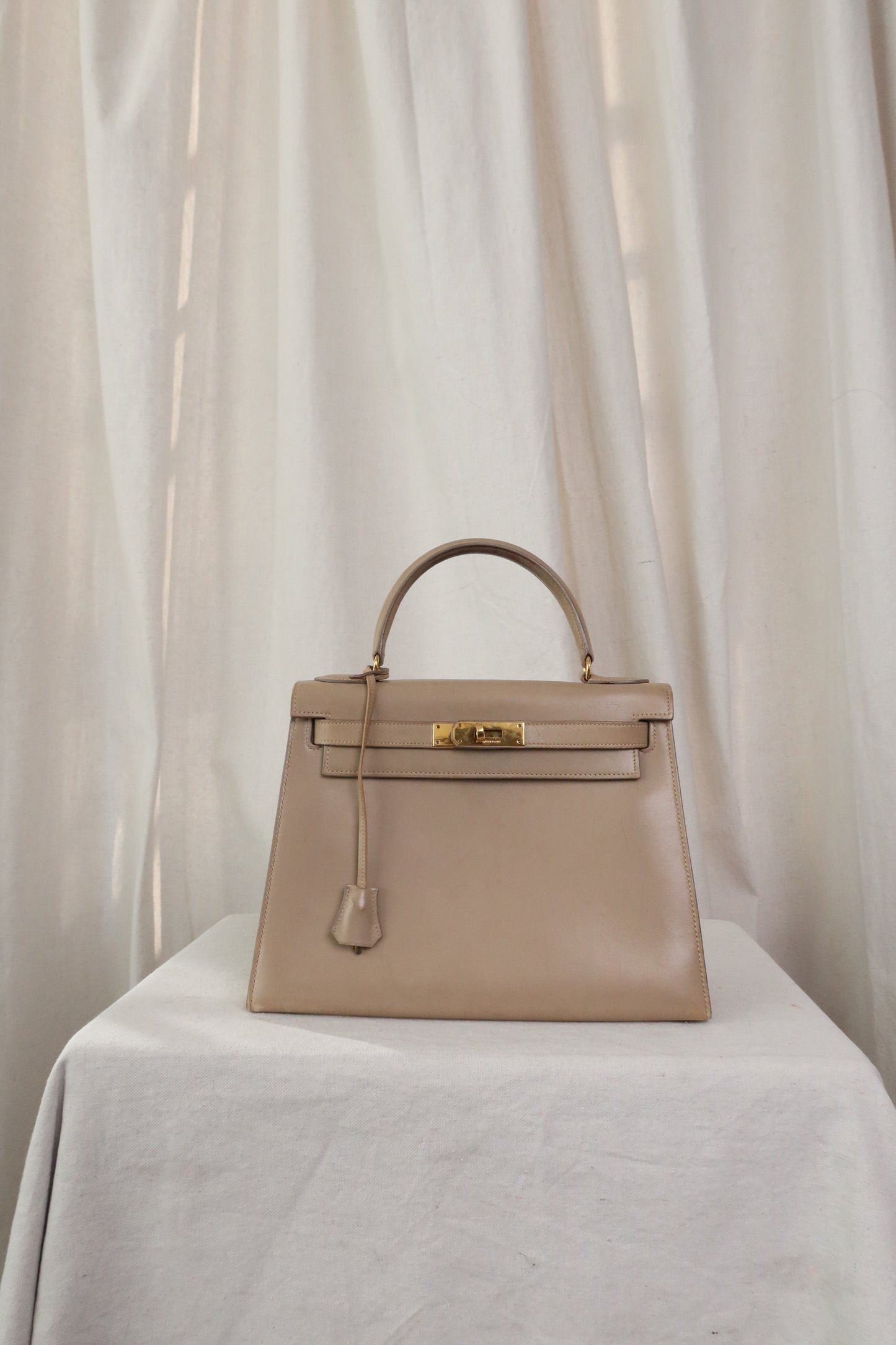 HERMES Vintage Kelly 28 Sellier