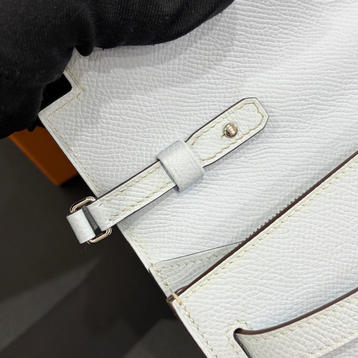 Hermès Kelly To Go Brume Epsom Leather PHW