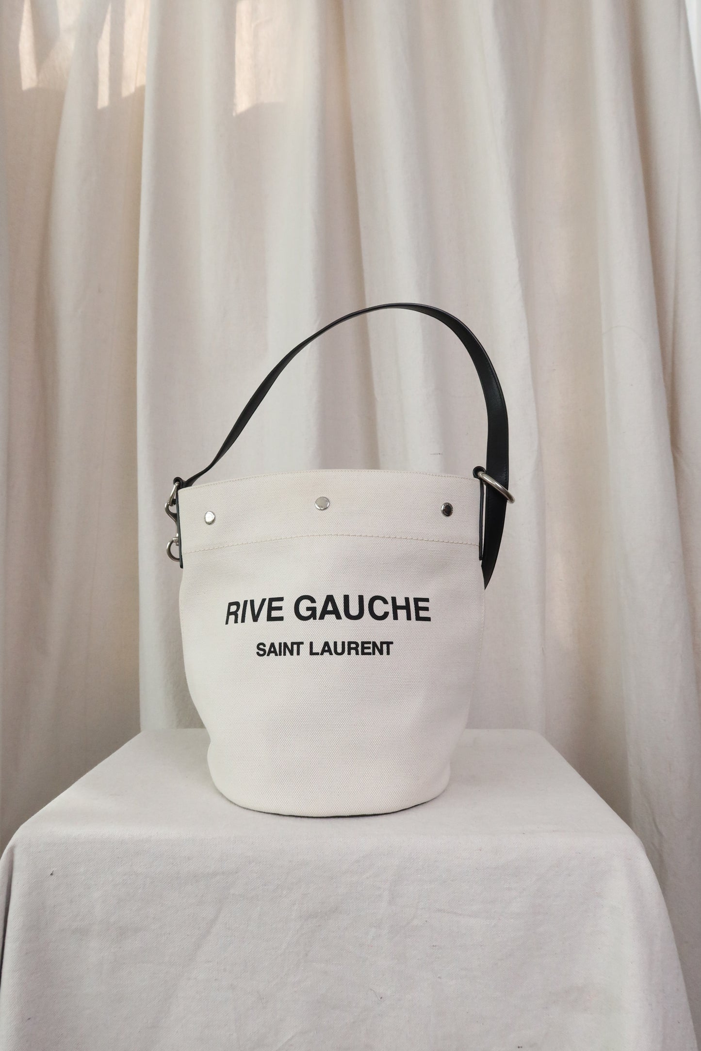 SAINT LAURENT RIVE GAUCHE BUCKET BAG