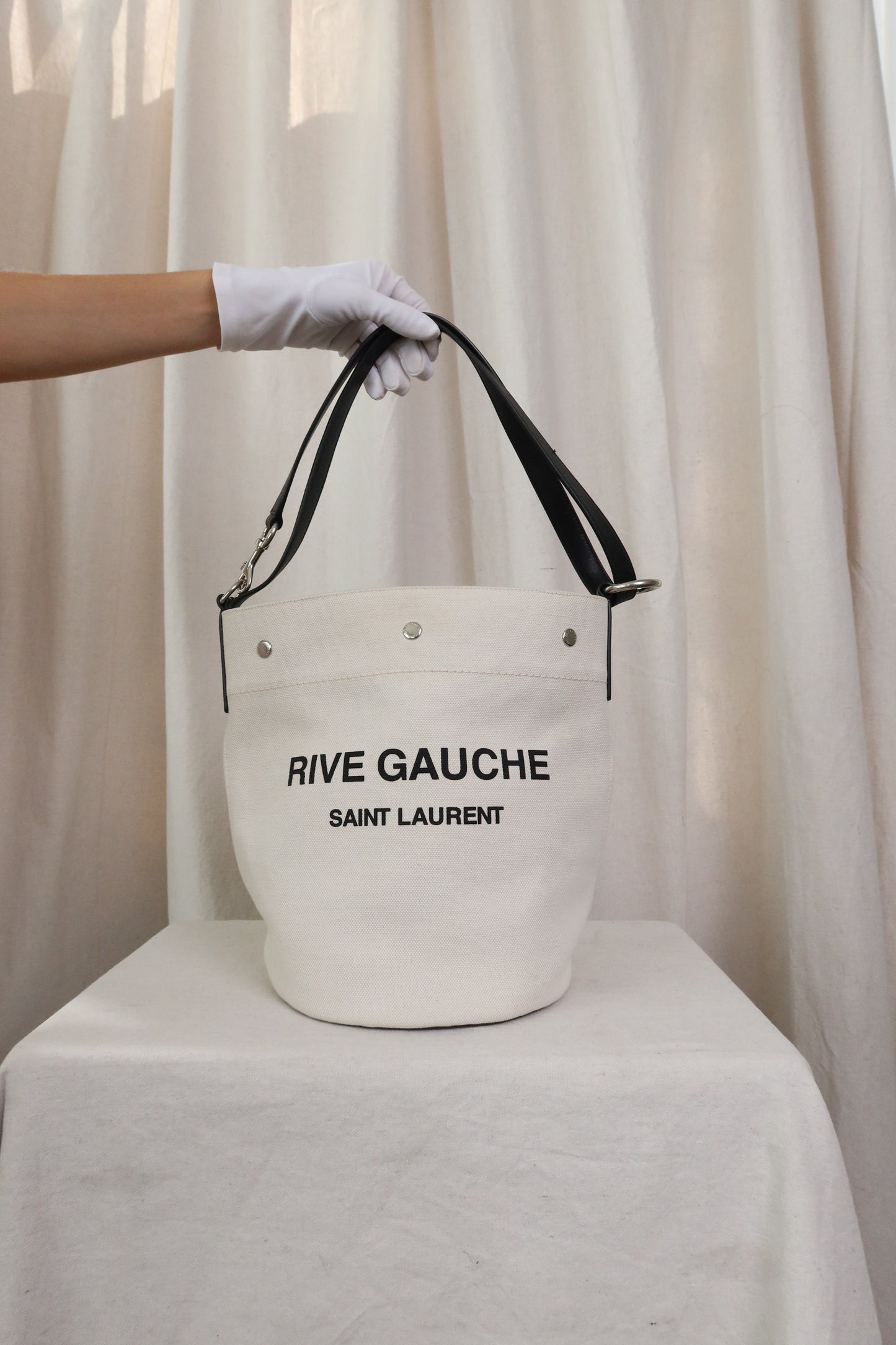 SAINT LAURENT RIVE GAUCHE BUCKET BAG