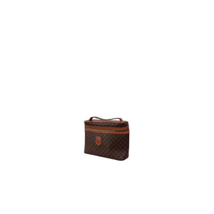 CELINE Macadam Dark Brown Vanity Bag