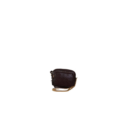 BURBERRY Monogram Leather Camera Bag