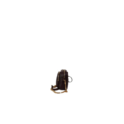 BURBERRY Monogram Leather Camera Bag