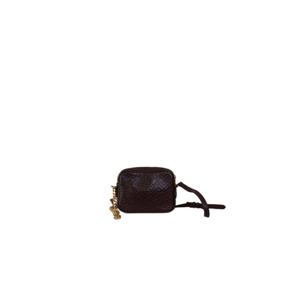 BURBERRY Monogram Leather Camera Bag