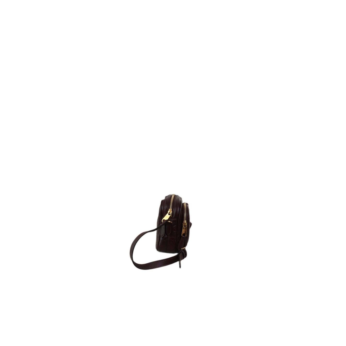 BURBERRY Monogram Leather Camera Bag