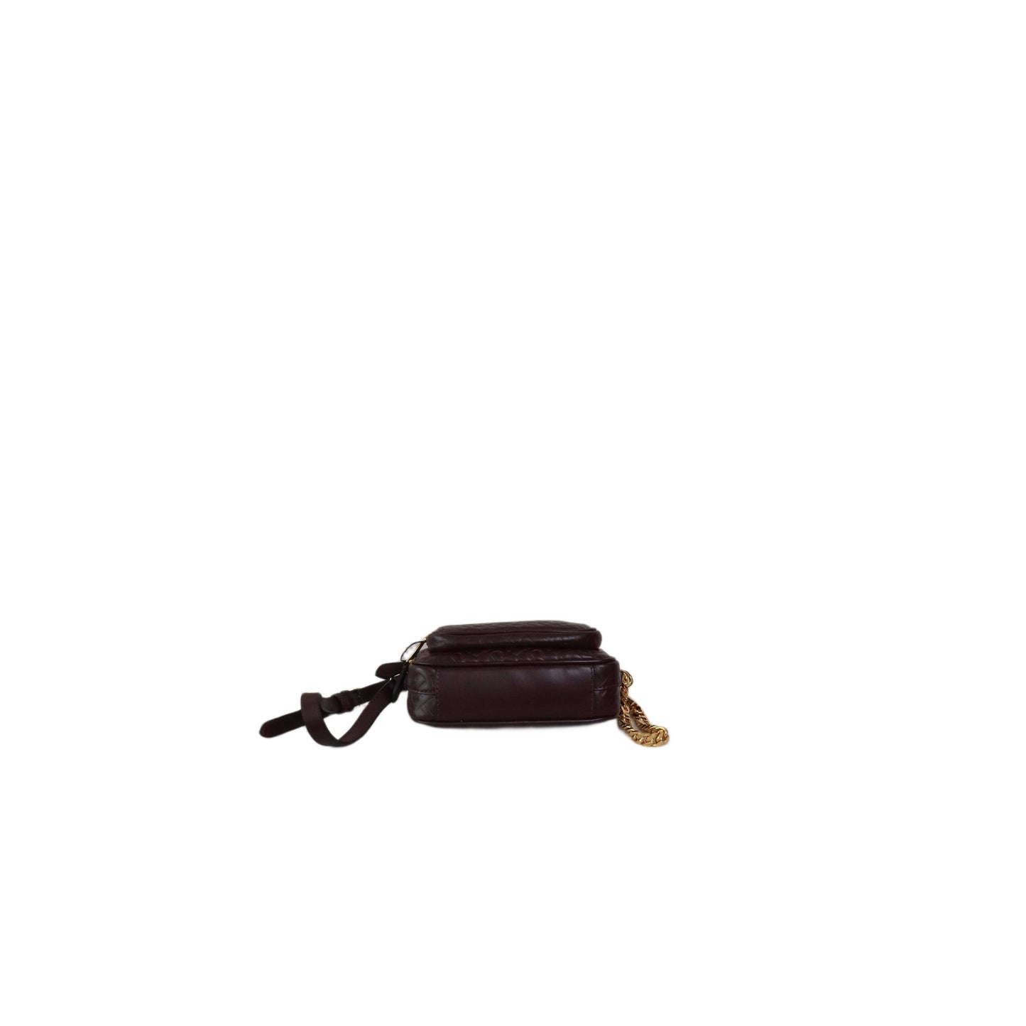 BURBERRY Monogram Leather Camera Bag