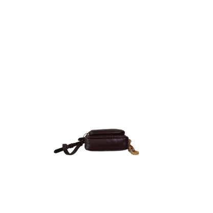 BURBERRY Monogram Leather Camera Bag