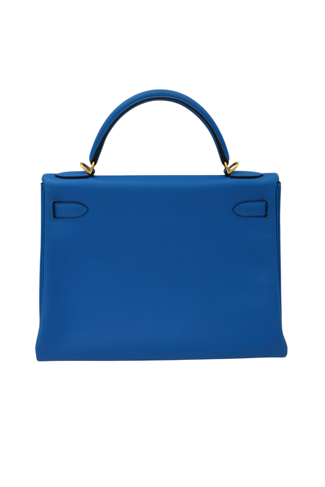 Hermes Evercolor Kelly II Retourne 32 Bleu Hydra GHW