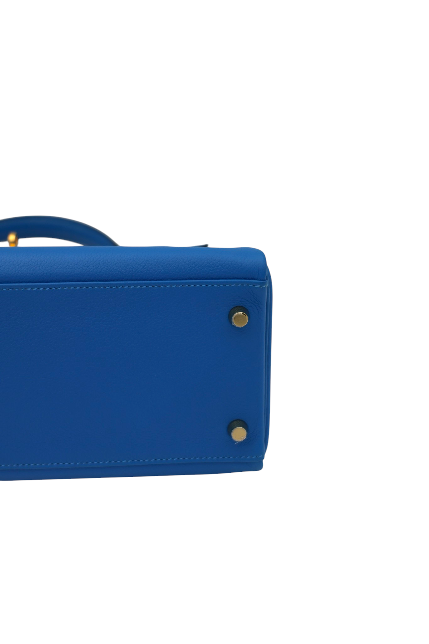 Hermes Evercolor Kelly II Retourne 32 Bleu Hydra GHW