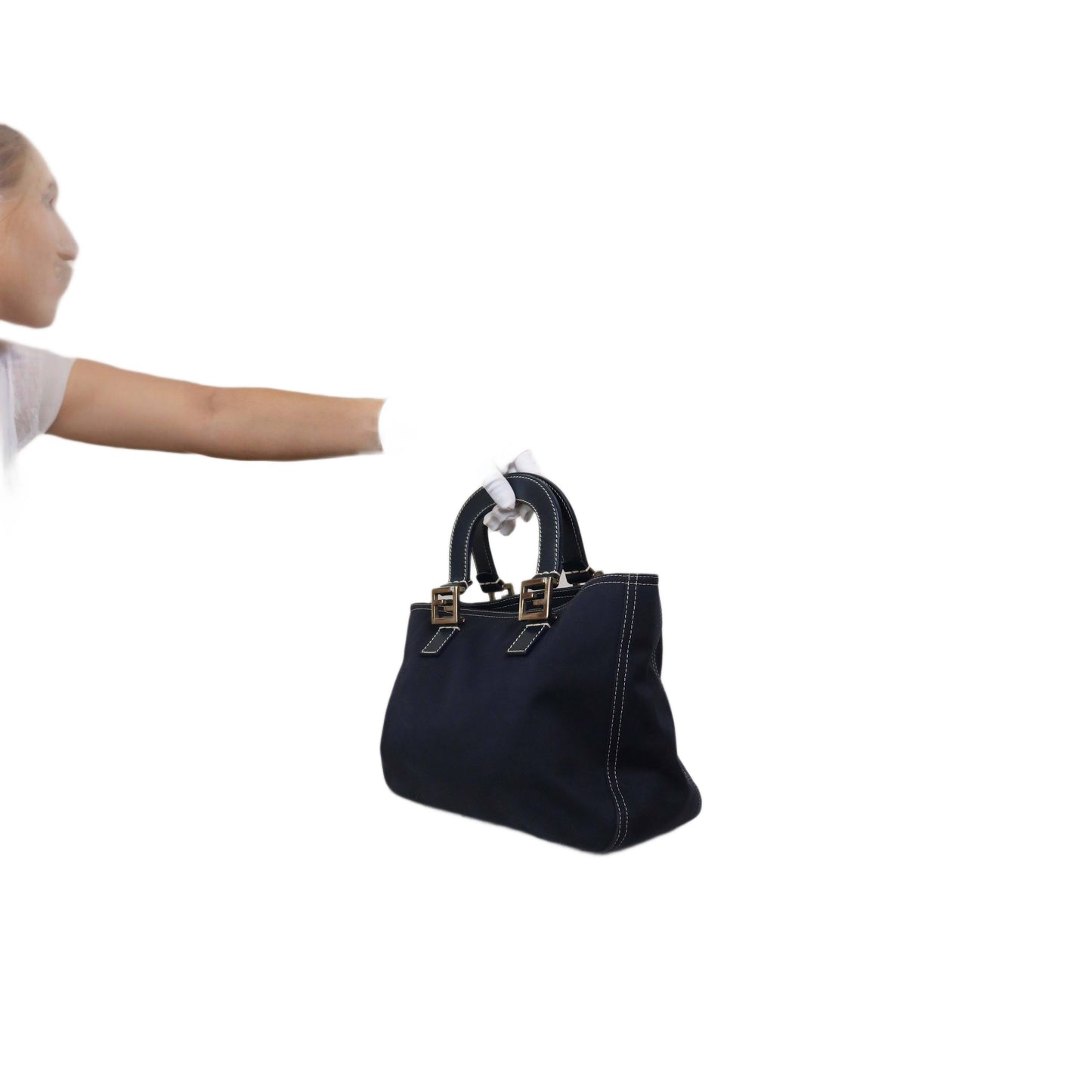 FENDI Denim Handbag