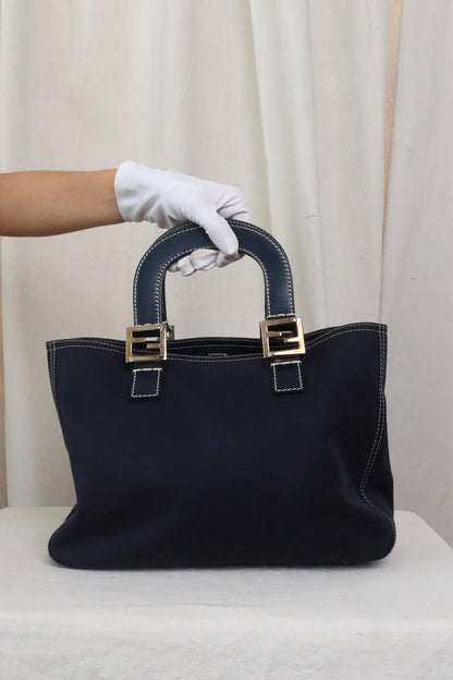 FENDI Denim Handbag