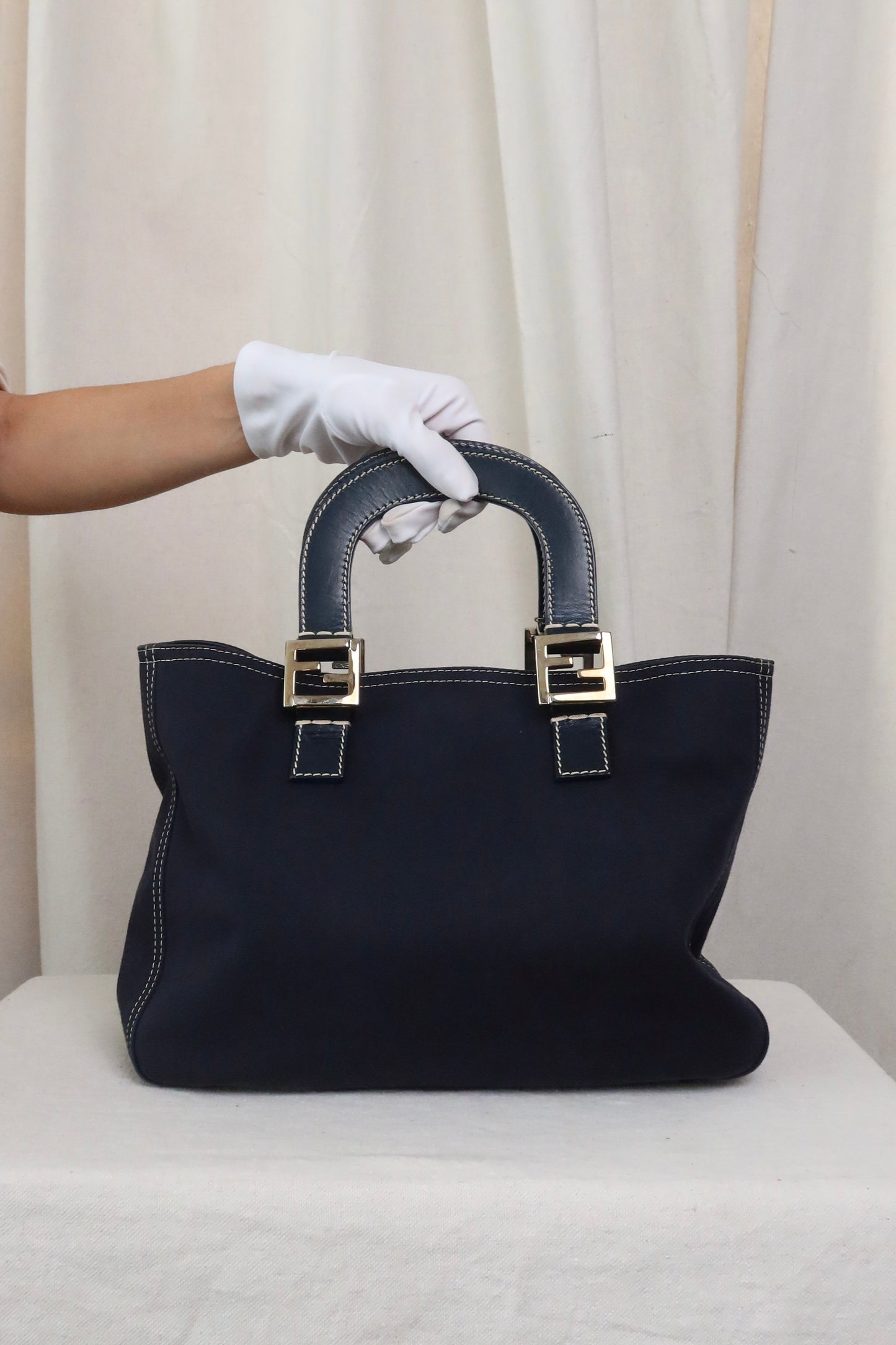 FENDI Denim Handbag