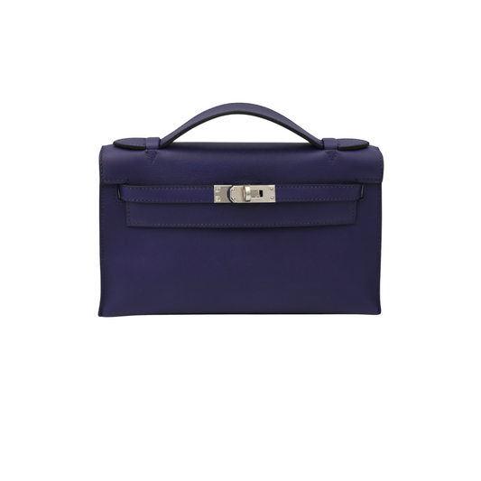 Hermès Swift Kelly Pochette Clutch PHW Stamp C (2018)