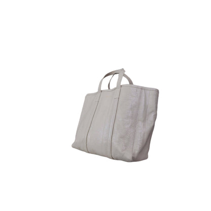 Balenciaga Barbes Medium East-West Leather Tote