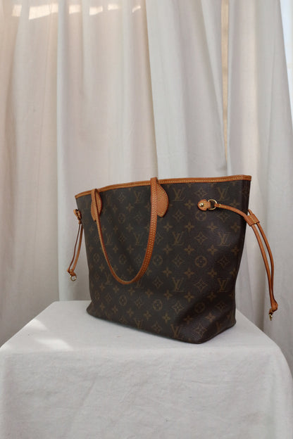 LOUIS VUITTON Monogram Neverfull Tote Bag