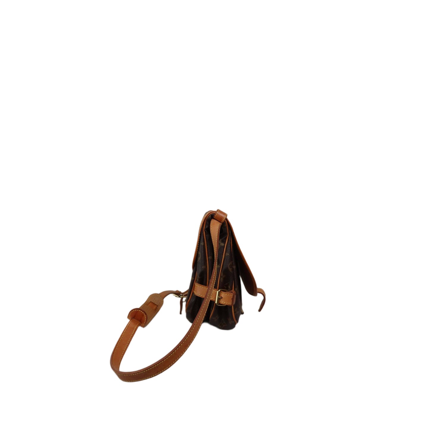 LOUIS VUITTON Monogram Saumur 30 Cross Body Shoulder Bag