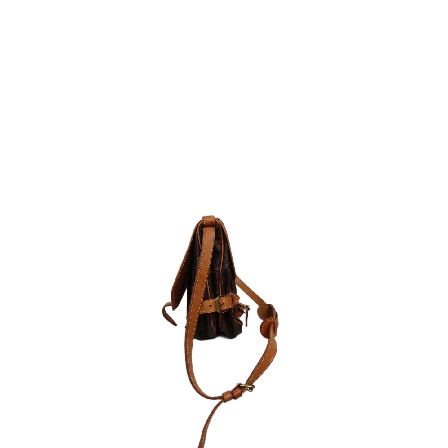 LOUIS VUITTON Monogram Saumur 30 Cross Body Shoulder Bag