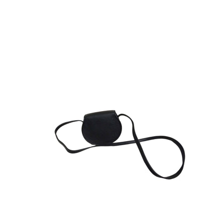 CHLOÉ Black Nano Marcie Saddle Bag