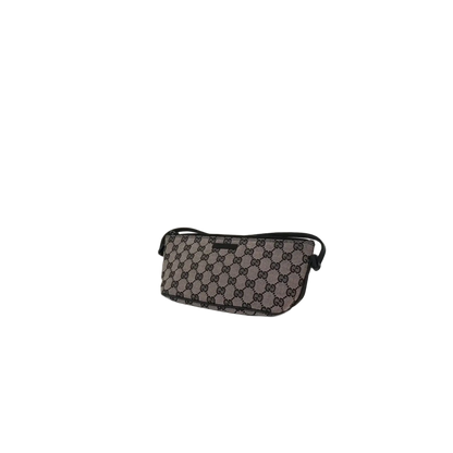 GUCCI Cosmetics Accessory Pouch In Navy GG Canvas