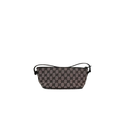 GUCCI Cosmetics Accessory Pouch In Navy GG Canvas