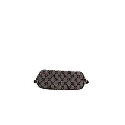 GUCCI Cosmetics Accessory Pouch In Navy GG Canvas