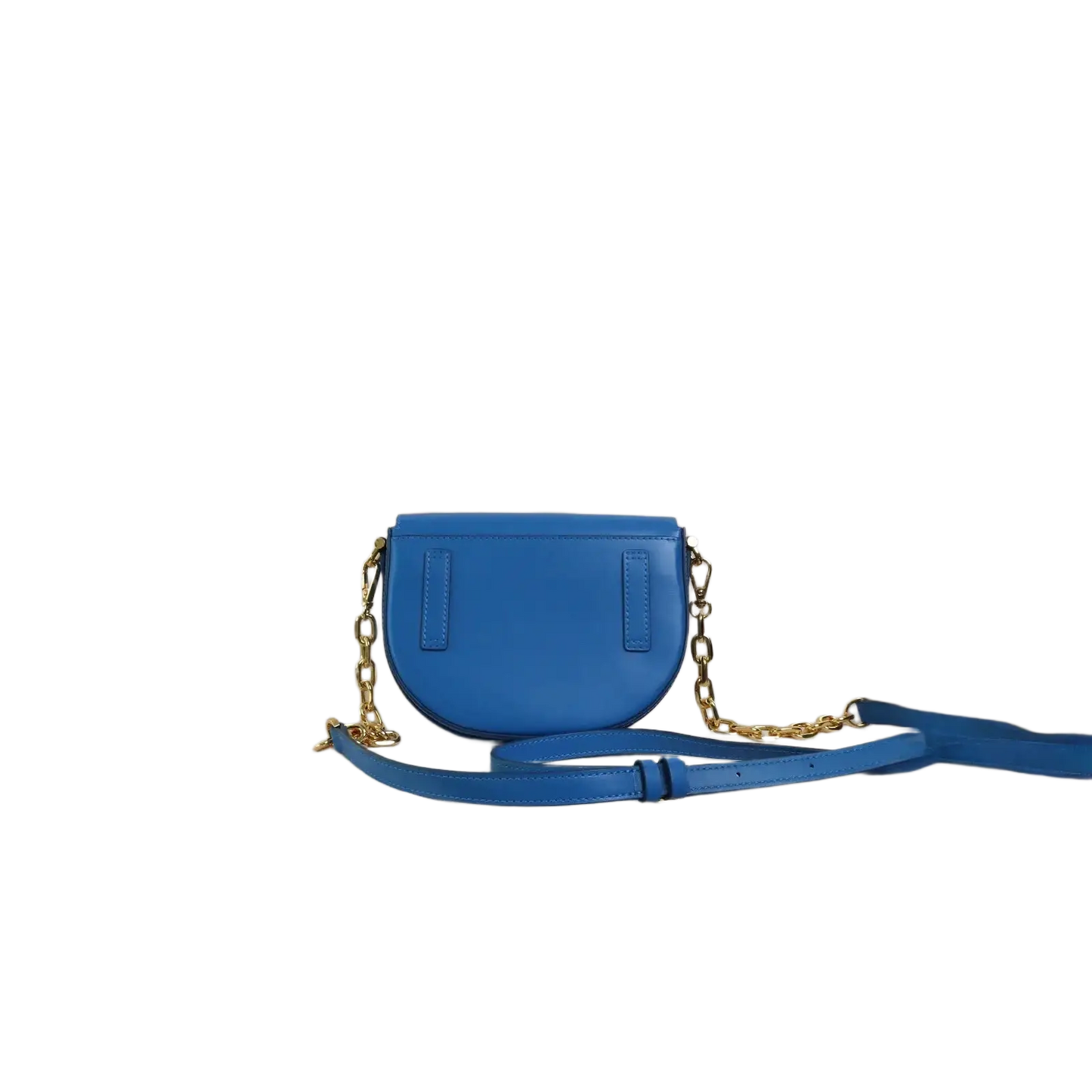 MCM Patricia Round Leather Crossbody Bag