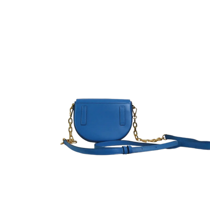 MCM Patricia Round Leather Crossbody Bag