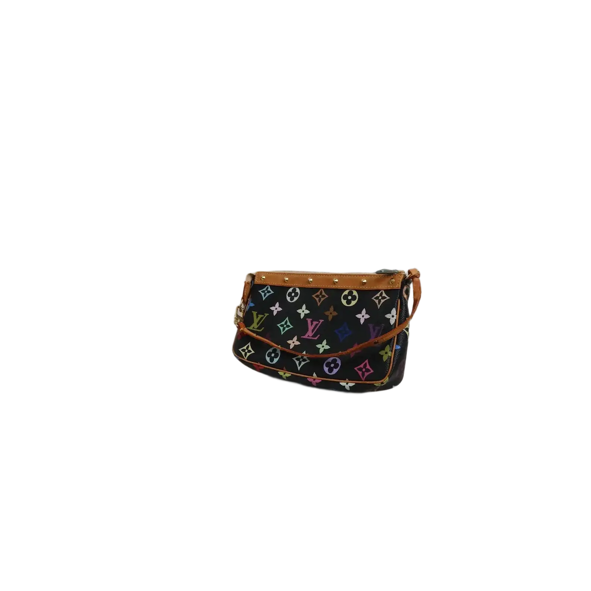 Louis Vuitton LV Accessories Pouch Bag In Black Monogram Multicolor