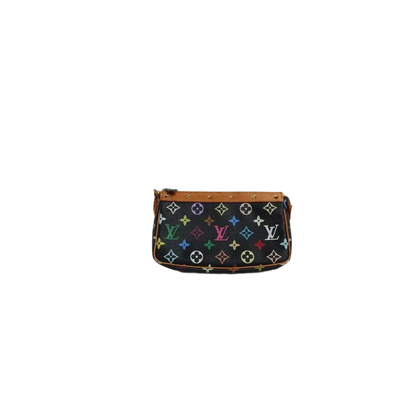 Louis Vuitton LV Accessories Pouch Bag In Black Monogram Multicolor