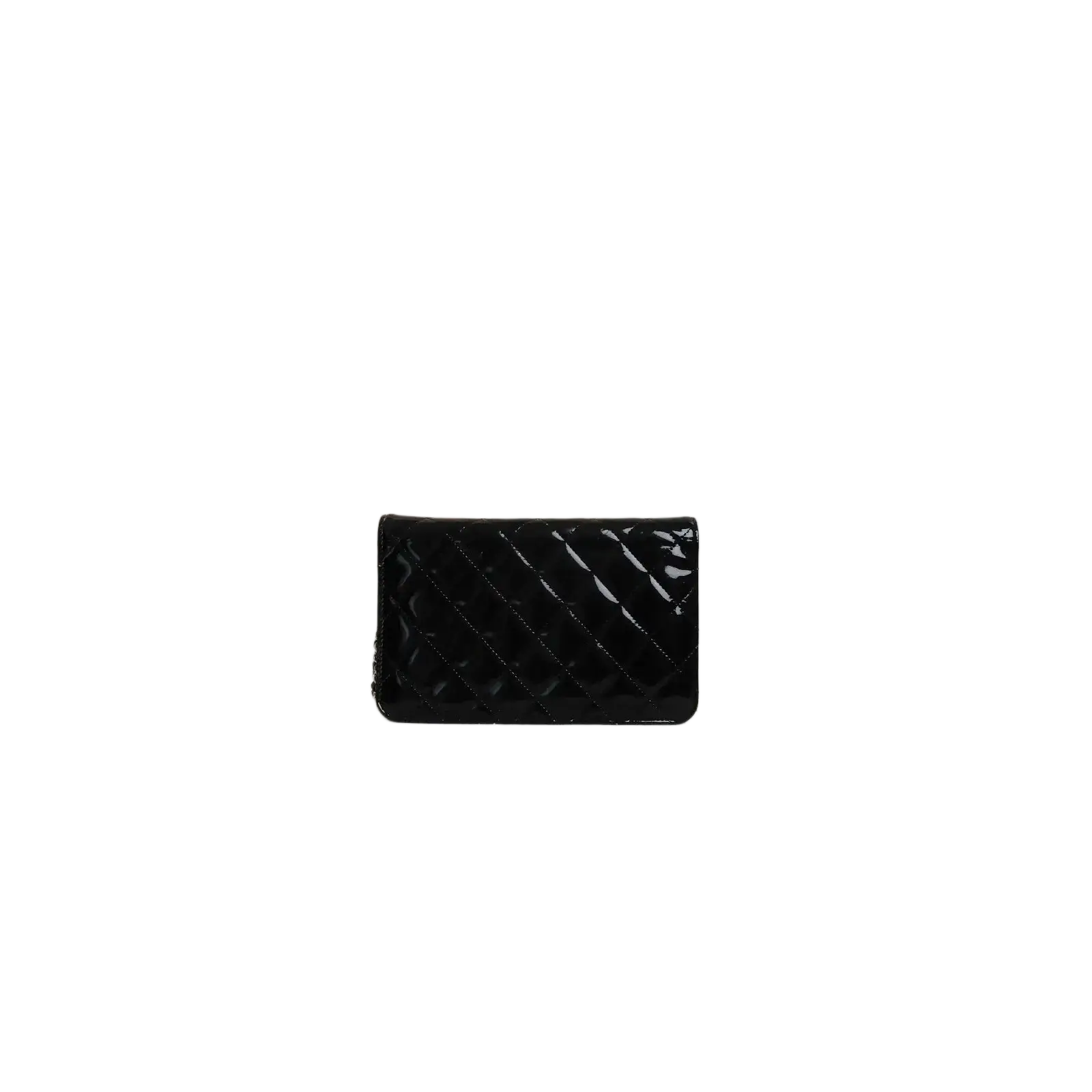 CHANEL Brilliant WOC Patent Leather