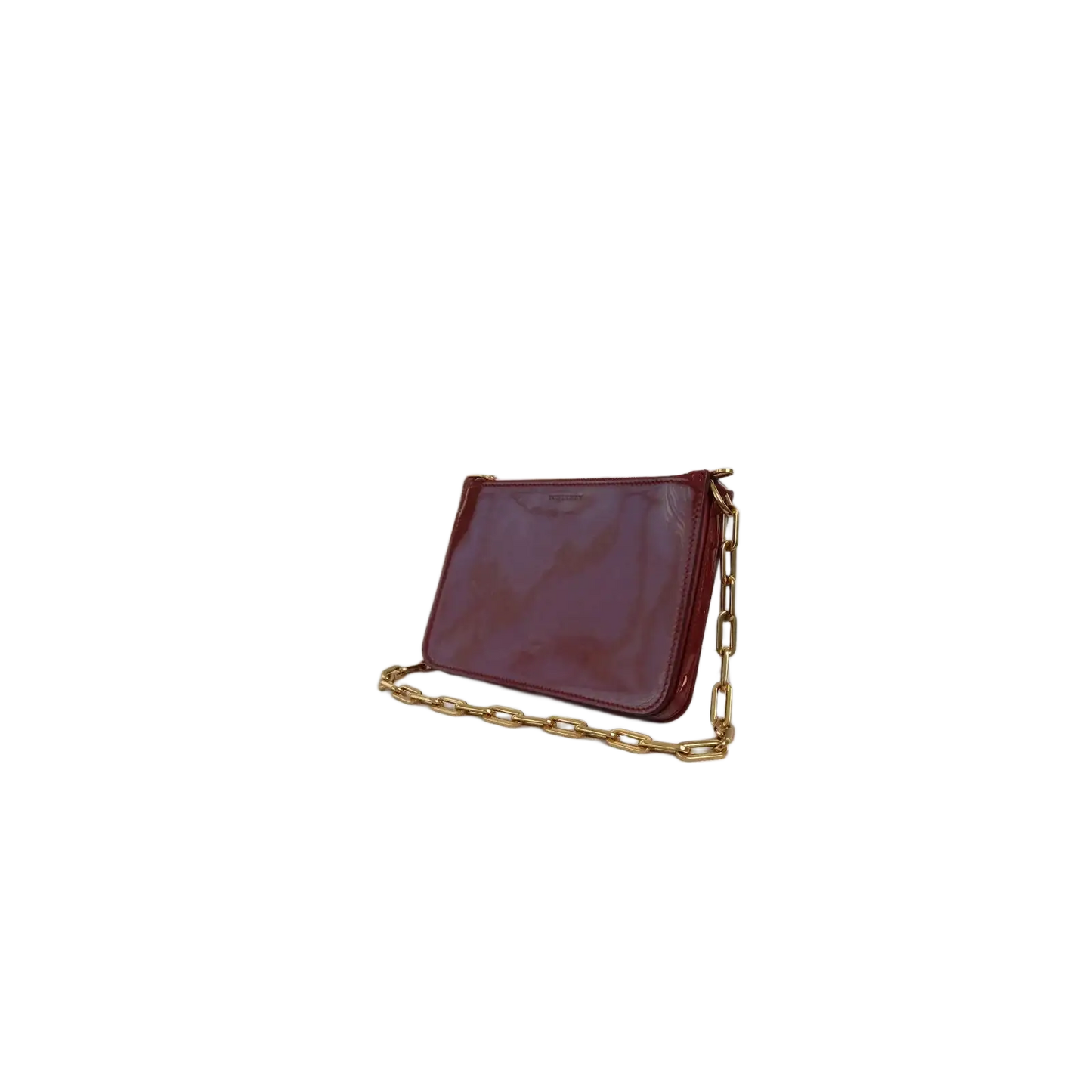 BURBERRY Chain Patent Bag